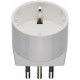 VIMAR RI00302B ADATTATORE S11+P30 BIANCO