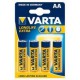 VARTA 4106101414 PILA ALCALINA STILO AA LONGLIFE 4PZ