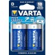 VARTA 4920121412 BATT.ALCALINA D LONGLIFE POWER 2PZ