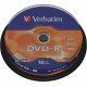 VERBATIM 43523 DVD-R 4.7GB 16X CONF. CAMPANA DA 10PZ